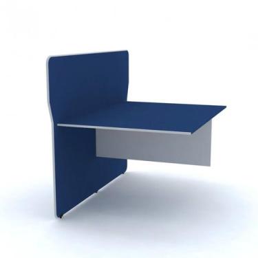 Imagem de Complemento de Mesa Estação de Atendimento Dupla Maxxi - Maxxi Pandin 