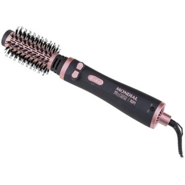 Imagem de Escova Rotativa Mondial Black Rose ERB-01 - Cerâmica 1200W, Preto e Go