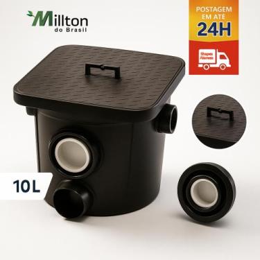 Imagem de Caixa Sifonada De Gordura Com Tampa 10 Litros Mallton