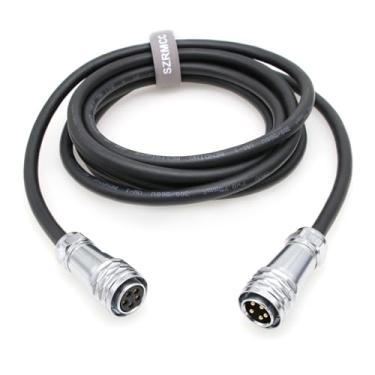 Imagem de SZRMCC Cabo de cabeça à prova de intempéries de 5 pinos macho para fêmea Aputure LS 600d/600d Pro/LS 600x Pro Daylight LED Series (10M)
