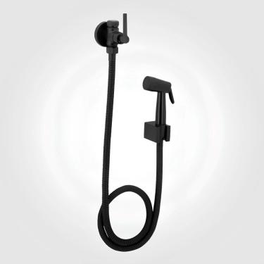 Imagem de Ducha Higiênica Com Derivação Dn15 Mais Preto Fosco Perflex