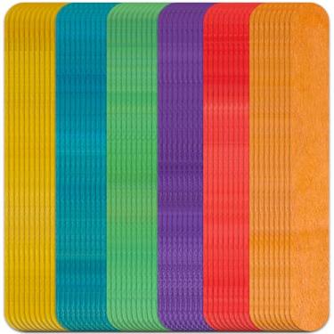 Imagem de CRASPIRE Palitos de picolé jumbo de madeira rústica natural para depilação faça-você-mesmo artesanato em madeira para remoção de pelos suprimentos de depilação, agitador de tinta, projetos de arte e