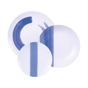 Imagem de Jogo de Pratos Tramontina Soho em Porcelana Decorada 12 Peças