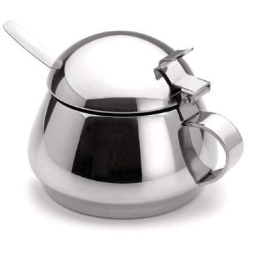 Imagem de Açucareiro em Aço Inox com tampa Lyr 250 g Forma - Formainox