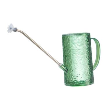 Imagem de Ｂｅｓｇａ Regador com bico longo de 1L, cabo ergonômico, aspersor portátil, regador para uso doméstico, gramado interno, jardim e escritório, Verde