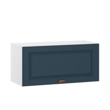 Imagem de Armário Aéreo Projetado 80cm 1 Porta Basculante Cristal Luciane, Branc