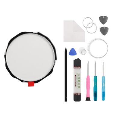 Imagem de Vvsialeek Nova substituição de digitalizador de tela sensível ao toque para Galaxy Watch 6 SM-R960 47 mm com kit de ferramentas de reparo especializadas (sem tela LCD) - com adesivo OCA