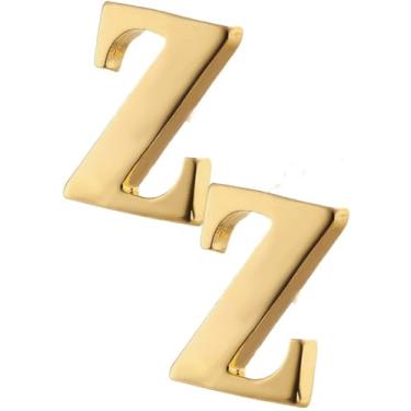 Imagem de Broches de terno de ouro e prata de ouro e prata para homens e mulheres com botões de metal, 1.4cm/1.2cm, Liga de aço, Sem Pedra Preciosa