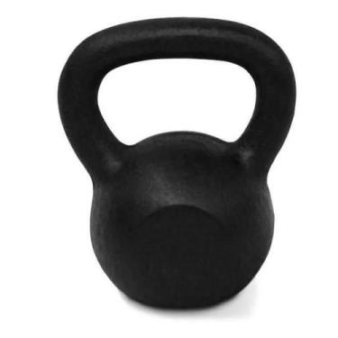 Imagem de Kettlebell Pintado - 10Kg - Preto - Taurene