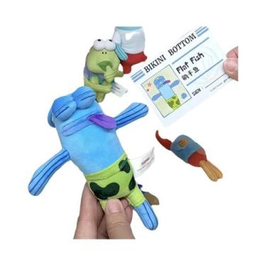 Imagem de Spongebob Squarepants Beachburg Resident Boneca De Pelúcia Caixa Cega 