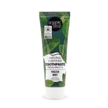 Imagem de Pasta de Dente Natural para Frescor Duradouro - Frozen Menta Organic S
