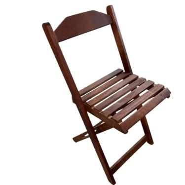 Imagem de Cadeira Dobrável De Madeira Imbuia