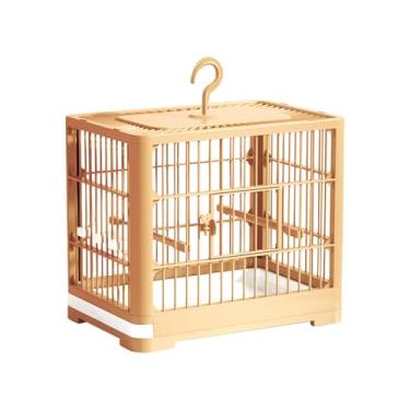 Imagem de Gaiola Transportadora De Viagem Para Aves,Gaiola De Transporte Para Periquitos Com Bandeja Extraível - Habitat Fácil De Instalar Para Aves De Estimação Como Araras Periquitos Conures E Calopsitas