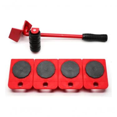 Imagem de Aparelho Movedor Móveis Materiais Pesados Kit 5 Peças Slider