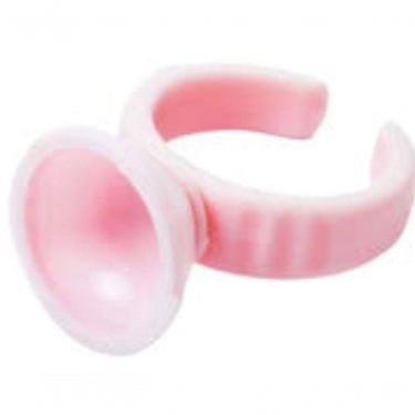 Imagem de Anel Batoque Porta Cola Extensão Cílios 100un