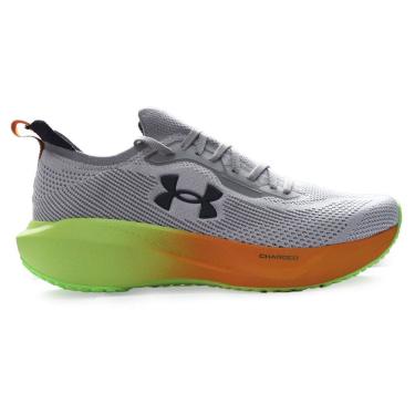 Imagem de Tênis Under Armour CH Slight 3 SE Cinza e Verde Limão