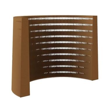 Imagem de Biombos e Divisórias Divisória De Ambiente Dobrável Moderna, Divisória De Papel, Divisória De Parede Flexível Portátil, Tela De Privacidade Independente Para Sala De Estar, Quarto, Escritório(Brown,40