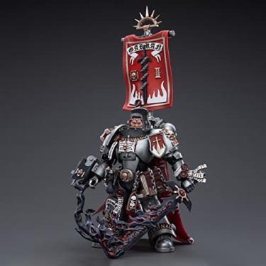 Imagem de Pipigirl JoyToy × Warhammer 40K Genuine License 1/18 Soldier, Grey Knights, 4inch Army Military Extreme Warrior Models Action Figures Kits ( Castellan Crowe )