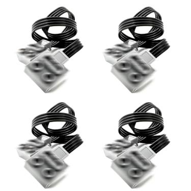 Imagem de Technic Power-Functions Extension Wire (20 inches) 8871 (4 Piece) Compatible with Lego-Motor MOC Technic-Parts