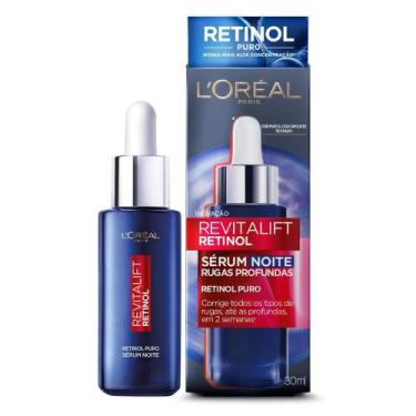 Imagem de Sérum Antirrugas Noite L'Oréal Paris Revitalift Retinol 30ml, 30ml