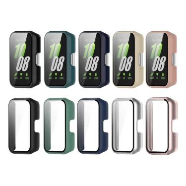 Imagem de Case Película Compatível Com Samsung Galaxy Fit 3 Smartwatch