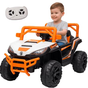 Imagem de Carro UTV Elétrico Bang Toys Solar Cruiser  Laranja 12V Controle