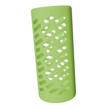 Imagem de Vaveren Capa protetora de silicone para garrafa de água isolada, antiderrapante, elegante, capa para copo, para mochila, escritório, 18 onças