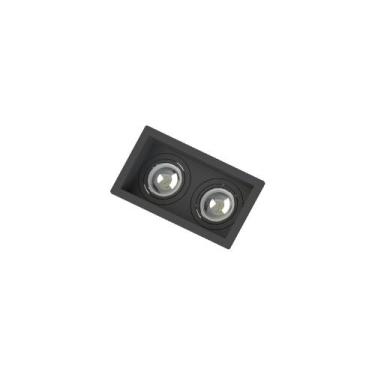 Imagem de Spot de Embutir Recuado Save Energy para 2 Lâmpadas MR11 GU10 Bivolt, 