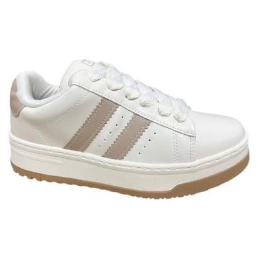 Imagem de Tenis Ramarim Casual Feminino Gelo, Coconut, Gelo, 36