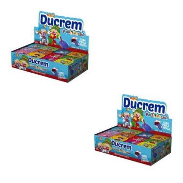 Imagem de Kit Ducrem Patati e Patatá Tutti Frutti com Colherzinha 2Un - Jazam