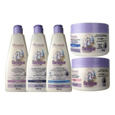 Imagem de Kit Cachinhos Naturais Arvensis Cab.Crespos E Crespíssimos