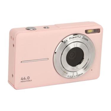 Imagem de Câmera digital ciciglow 44MP 1080P 16X Zoom 2.4" IPS Rosa