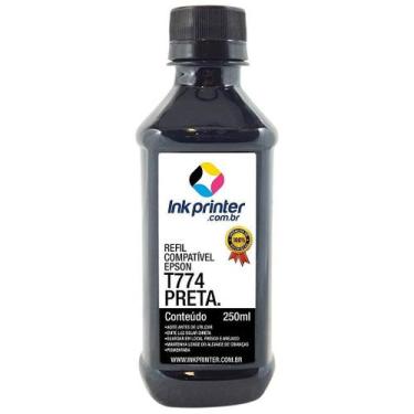 Imagem de Tinta para Epson L656 - Preto - Compatível InkPrinter (T774 - 250ml)