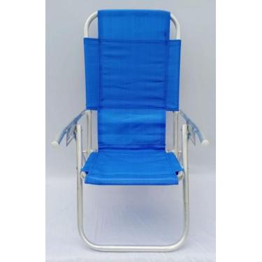 Imagem de Cadeira de Praia - RJ Cadeiras, Azul