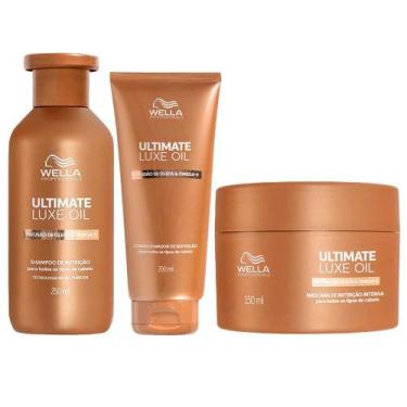 Imagem de Wella Professional Ultimate Luxe Oil Kit  Shampoo + Condicionador + Má