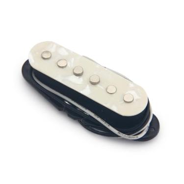Imagem de ROZILO Captador envelhecido Pearl Tele Pickups Single Coil Tele Neck Pickup Fit Fender Telecaster Pickups Part