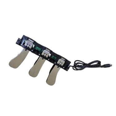 Imagem de simhoa 3 Pedal Board Soft & Sostenuto Sustain Pedal Antiderrapante Substitui Multifuncional