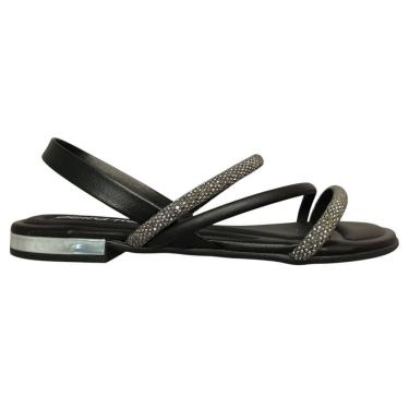 Imagem de Sandália Beira Rio Conforto Strass Brilho Casual 8263.969