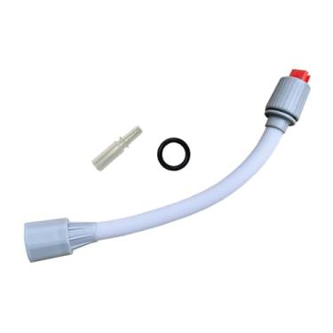 Imagem de Generic Haste de extensão do pulverizador, bico de pulverização de bomba de jardim, haste de extensão dobrável, substituição para plantio, limpeza externa, Cinza