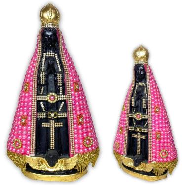 Imagem de Imagem De Nossa Senhora Aparecida 28 Cm - Rosa