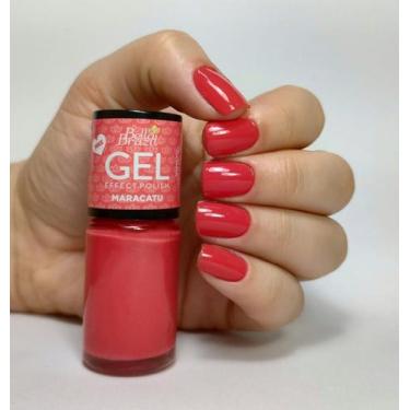 Imagem de Esmalte Efeito Gel Maracatu Bella Brazil 9ml  Brilho e Longa Duração