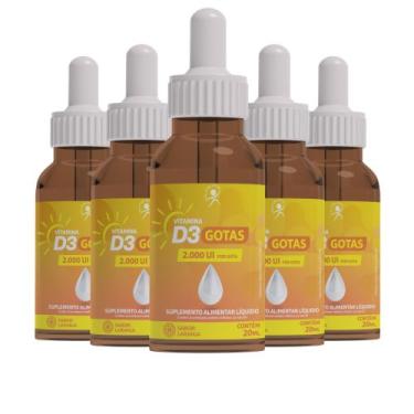 Imagem de Vitamina d3 gotas 5 - Herbamed