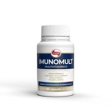 Imagem de Kit 2X: Imunomult Multivitamínico Vitafor 60 Cápsulas