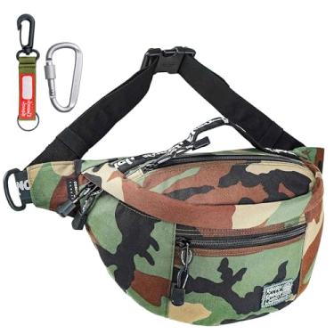 Imagem de Pochete masculina Rough Enough Tática Militar, Camuflagem, Large, Tacitcal