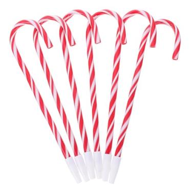 Imagem de 6 Unidades De Natal Caneta Esferográfica De Natal Canetas De Bastão De Doces De Natal Canetas Roller Ball Caneta Perfumada De Férias Definir Tipo Push Aluna Plástico