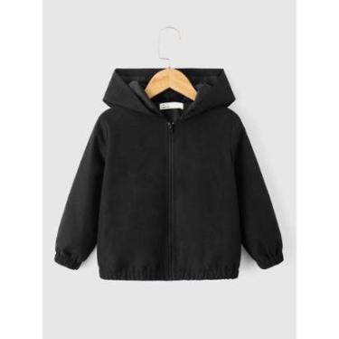 Imagem de Jaqueta Infantil Corta Vento Blusa Agasalho Com Capuz Conforto e Proteção-Unissex