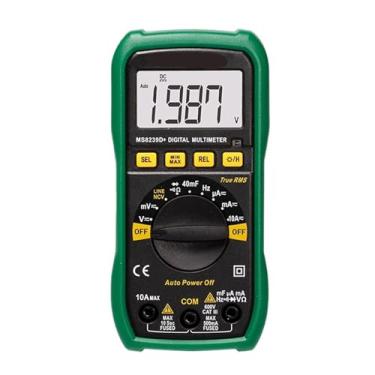 Imagem de 1 peça MS8239D Multímetro Digital Auto Range Amperímetro Voltímetro Capacitor NCV Ohm Hz Tester