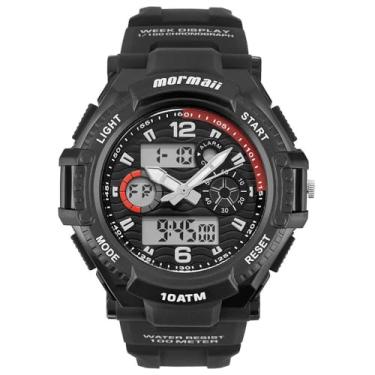 Imagem de Relógio Mormaii Masculino Action Preto - Mom8032p/8r