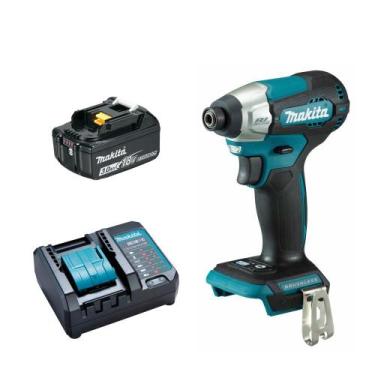 Imagem de Parafusadeira De Impacto DTD157Z Com Bateria 3AH Makita