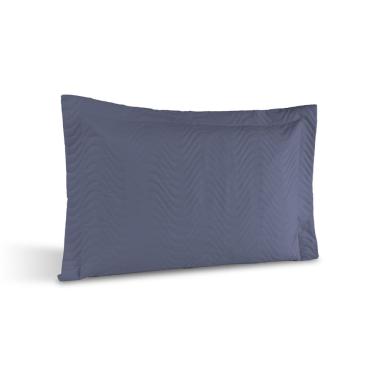 Imagem de Porta Travesseiro Avulso Percal 180 Fios Silver 60% Algodão 40% Poliéster - Topázio